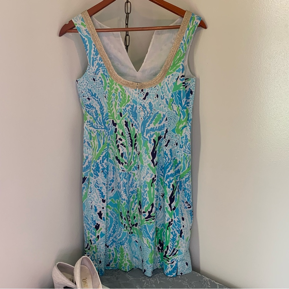 Lilly Pulitzer Janice Shift Dress - Size 2 - Picture 4 of 10